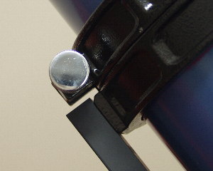 Rotating ring clearence around the dovetail bar